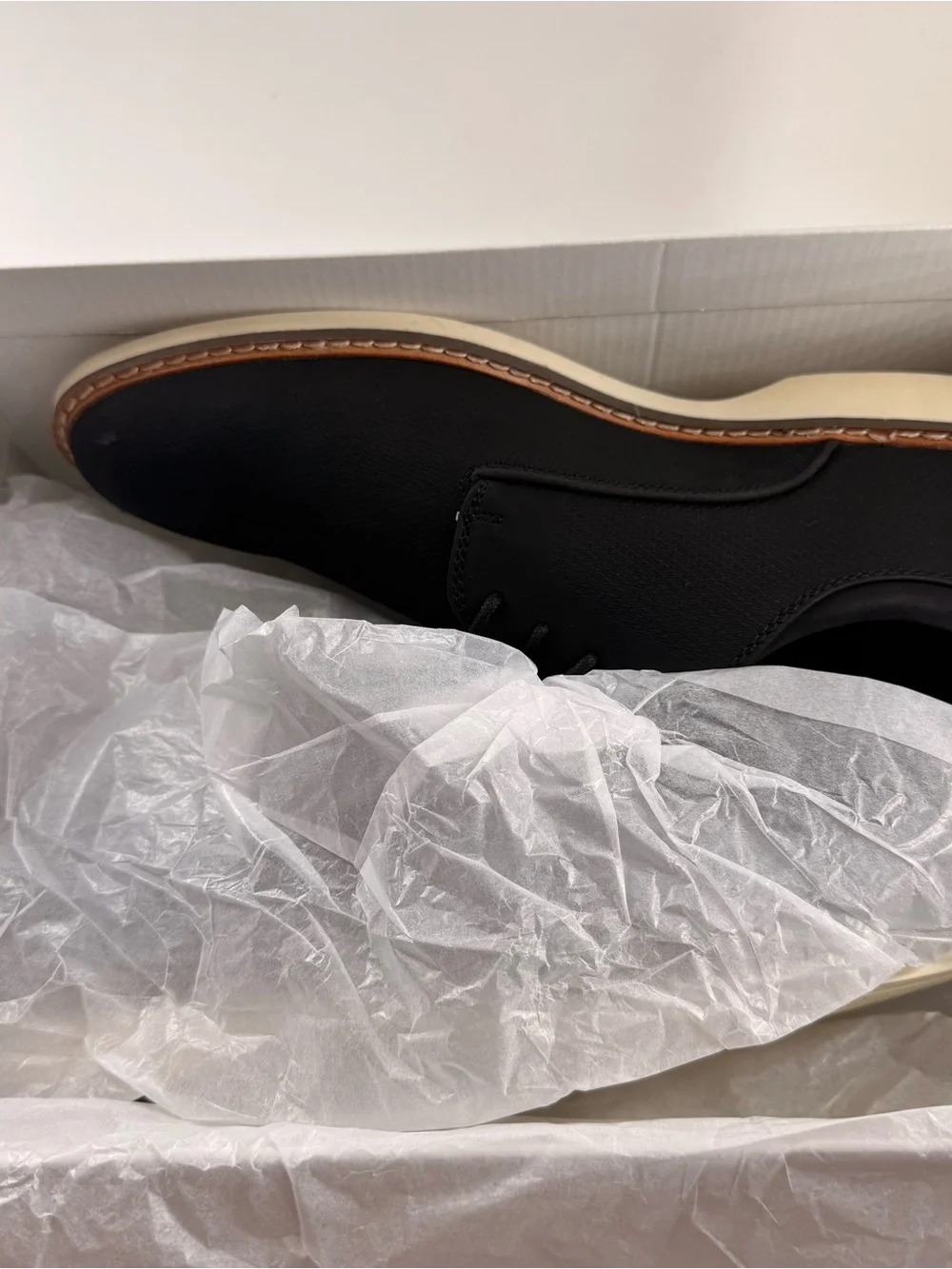 NIB Sz 9 Men Abound Mr. Scottie Black Lace-Up Shoes NEW